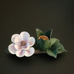 Elegant Floral Candle Holder Giftco